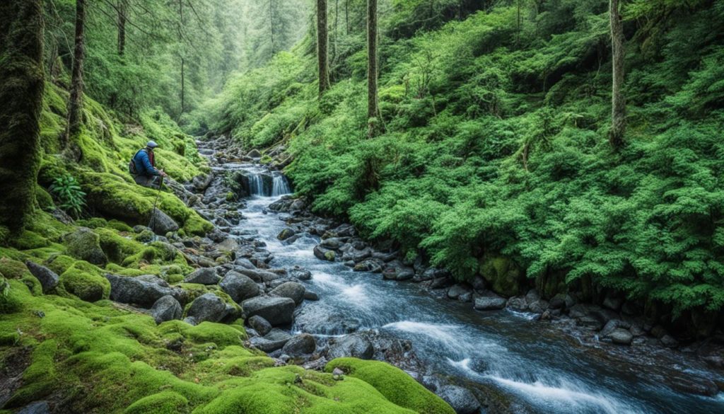 finding food and water in the wilderness