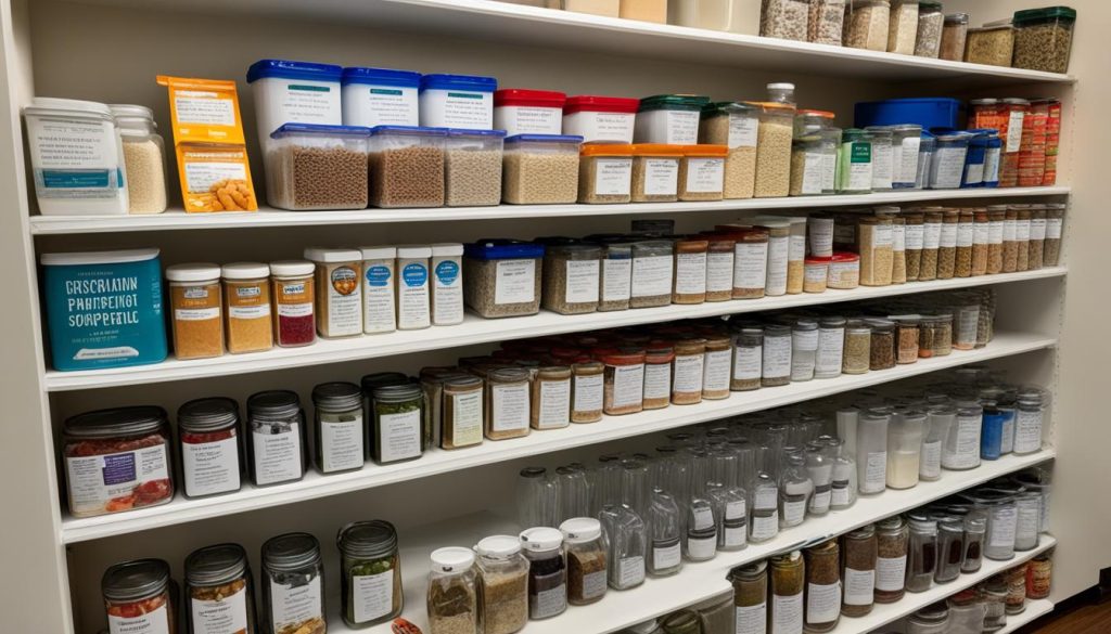 food storage guidelines