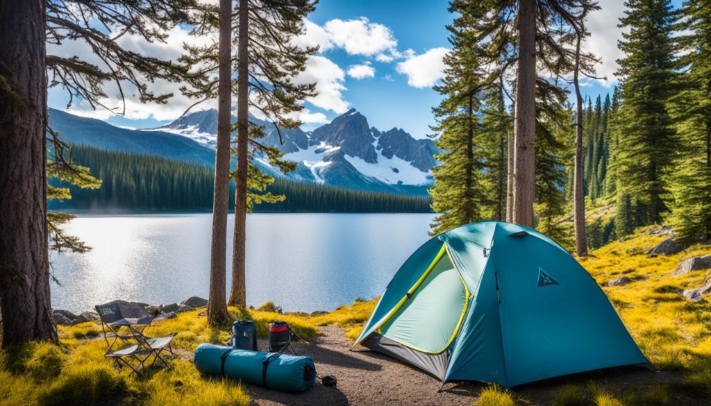 inexpensive camping gear