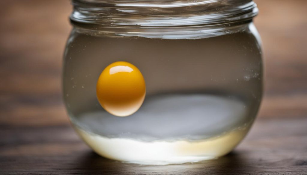 water glassing eggs