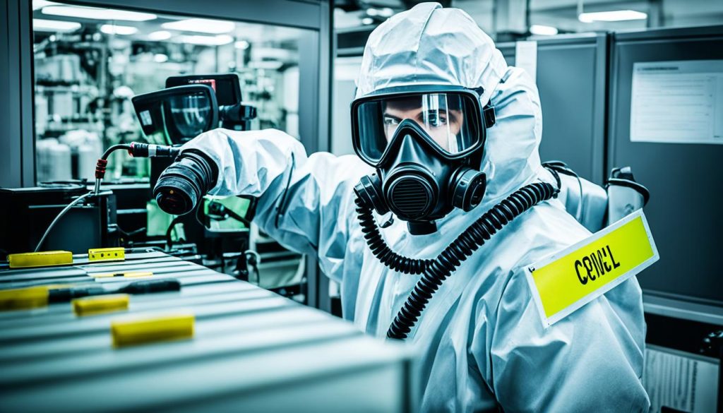 Chemical warfare detection