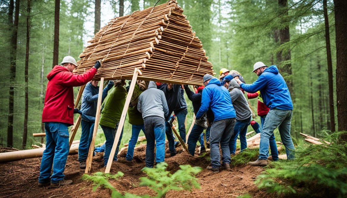Training in Evacuation Planning and Shelter Building