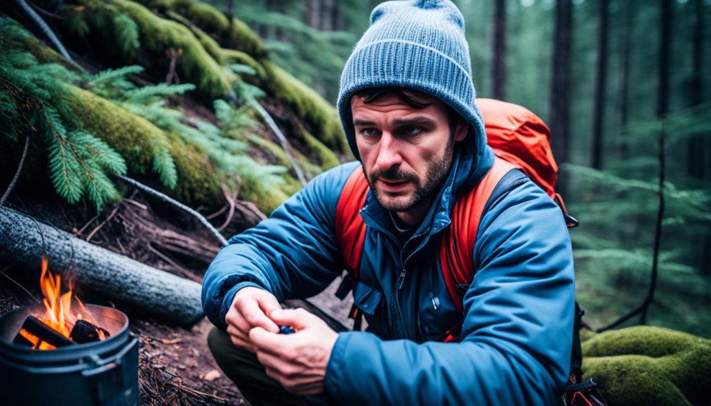stress response in survival scenarios