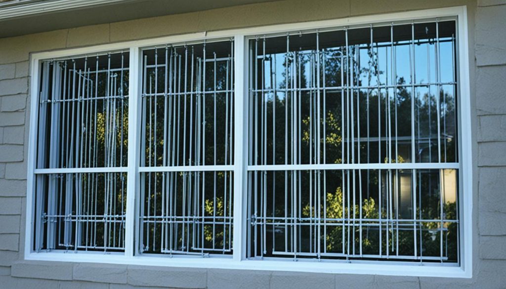 window security bars